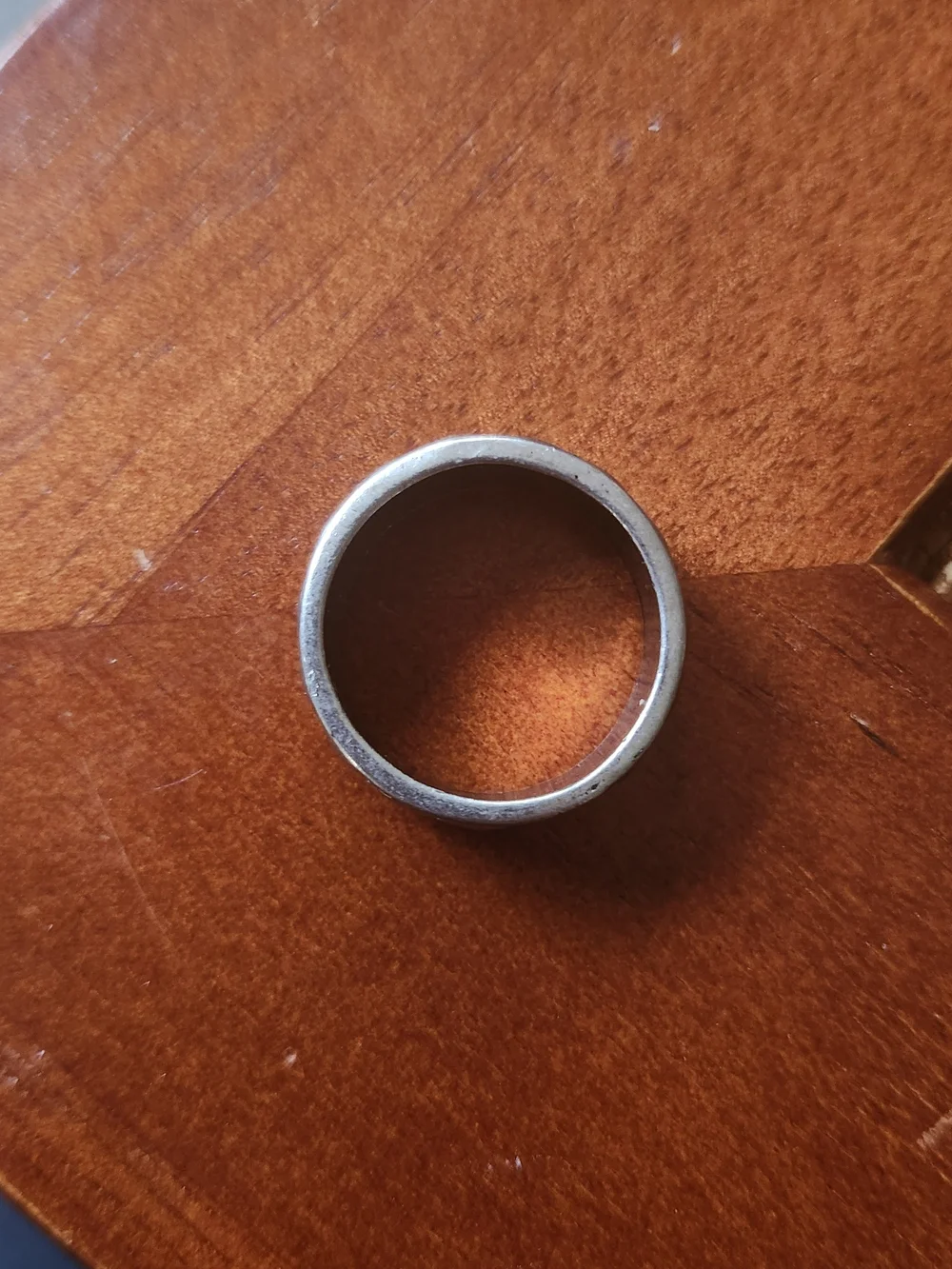 Men's Silver-Tone Braided Band Ring